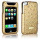 Illustration for article titled Gold and Diamond iPhone Case Stuns Us With Fugliness